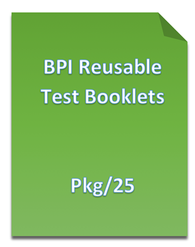 Picture of Basic Personality Inventory (BPI) Reusable Test Booklets