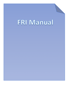 Picture of Family Relationship Inventory (FRI) Manual