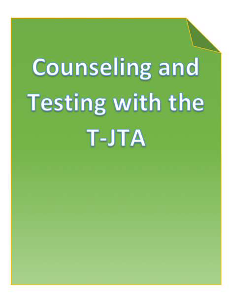 Picture of Counseling and Testing with the T-JTA
